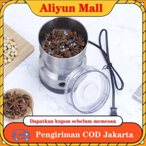 [Jakarta Spot COD]Mesin penggiling rumah biji-bijian dan sereal pulveriser kecil dan sereal mesin penggiling bubuk kering ultra-halus herbal penggiling penggiling listrik
