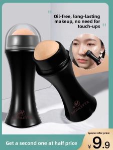 MONLEYTA | Oil Absorbing Roller Stick Facial Cleaning Pore Cleansing Men Women New Summer Control Oil Tool Volcanic Stone Ingredient