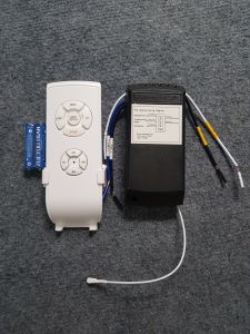 Bộ điều khiển từ xa quạt trần + đèn: 3 cấp độ gió có hẹn giờ