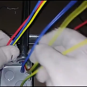 2 In1 Wire Stripper Twisted Wire Tool Cable Peeling Twisting Connector