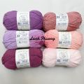 Len Yaoh, Len Yaoh Wool Sợi To 3mm Cuộn 100gr Đan Móc Thu Đông. 