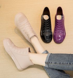 Giày Bốt Chống Thấm Nước Mùa Đông Cho Nữ Giày Bốt Chống Trượt Giày Bốt Mùa Thu Đông Giày Bốt Mùa Mưa Giày Bốt Ngọt Ngào