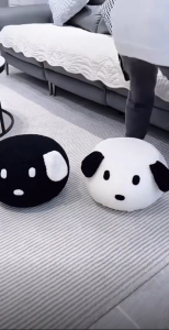 เก้าอี้ เก้าอี้แกะ เก้าอี้ตาข่าย ห้องนั่งเล่น โซฟา สร้างสรรค์ การ์ตูนน่ารัก เก้าอี้เปลี่ยนรองเท้า