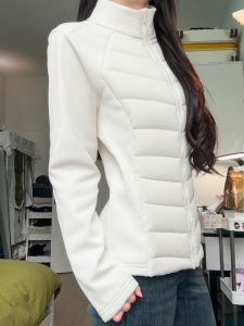 SUHUIQIAN | Slim Lightweight Short Quilted Padded Down Jacket