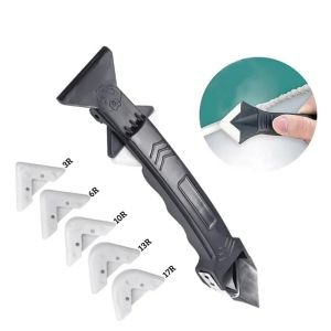 5 In 1 Silicone  Remover Sealant Smooth Scraper Sealant Remover Tool Kit Scraper Caulking Mould Removal Set  Accessories