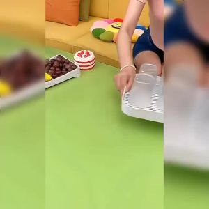 [HCM] Khay úp ly cốc khay trà nhựa PP cao cấp 2 lớp chịu nhiệt sử dụng đa năng phong tiện lợi-GL314