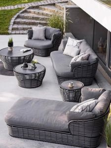 Craftsman Ten Years | Waterproof Sunscreen Outdoor Rattan Sofa Set