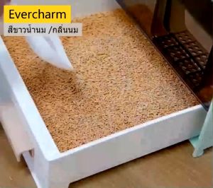 Evercharm ทรายแมว 6L ทรายเต้าหู้ ทรายเบนโทไนท์ ทรายแมวผสม (Mixed Cat Litter) - ราคาถั่วเหลืองธรรมชาติ