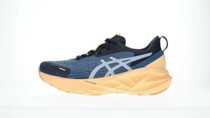 ASICS Women NOVABLAST 5 LITE-SHOW Running Shoes in Lite-Show/Orange Glow