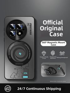 Magnetic Full-Enclosure Drop-Proof Rotating Stand Phone Case for OnePlus 13/15