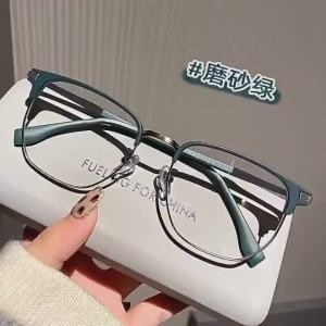 Women Anti Blue Light Glasses Men Vintage Computer Men Eyeglasses Optical Glass Plain Frame Gaming Spectacles Eyewear for Men
