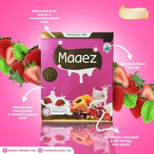 MAAEZ SUSU KAMBING & STRAWBERRY/ENZEMA/MILK BOOSTER