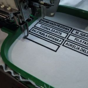 Custom Bordir Bet Papan Nama Untuk Seragam Sekolah | Pesantren Dll