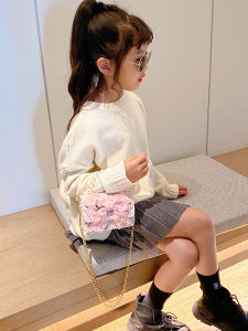 K-style Kids Bag Cute Girls Crossbody Bag Baby Fashion Western Style Mini Little Girl Cartoon Princess Bag Fashion