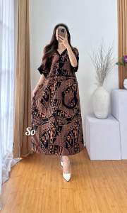 Ross Shop - Rossa Dress - Daster Jumbo Rayon Tebal