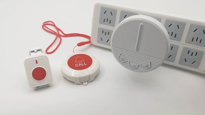 Wireless Long Range Pager Patient Call Buzzer System for Hospital/Classroom（with Emergency Button for Elderly/Child）