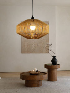 ZHUMUCHUANSHUO | Bamboo Rattan Pendant Light