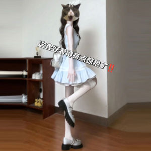 Sweet Style Summer Dress High Waist Belted Midi Skirt Casual Comfortable Mid-Soft Fabric Non-Fading Color Summer Dress