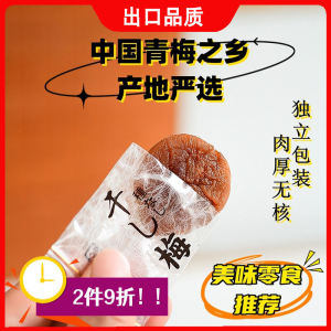 Qianan Specialty Japanese-Style Independent Multi-Flavor Plum Cake Non-Nuclear Plum Casual Pregnant Womens Snacks Sweet and Sour Preserved Plum