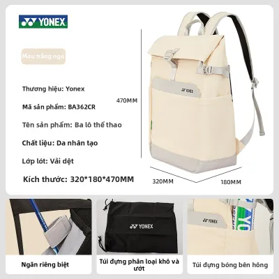 Yonex | Ba Lô Dung Lượng Lớn Đơn Giản và Đa Năng