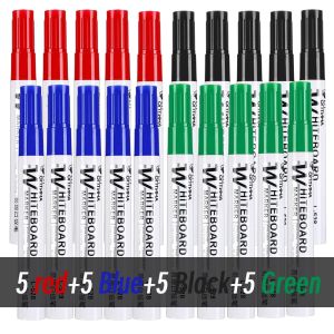 1/20 Chiếc Xong Xóa Được Bút Viết Bảng Trắng Bút Viết Bảng Đen Cho Gốm Sứ Thủy Tinh Văn Phòng Trường Nghệ Thuật Giảng Dạy Phấn Văn Phòng Phẩm