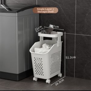 Narrow Clothes Storage Basket