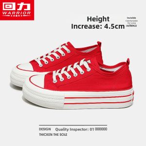 Warrior | Breathable Height-Increasing Canvas Shoes