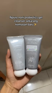 NPURE Cleanser Gel Noni Mini 50ml Gentle Skin Cleanser Pembersih Wajah Semua Jenis Kulit XX405