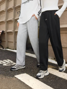 SANFU | New Drawstring Casual Loose Straight Sweatpants