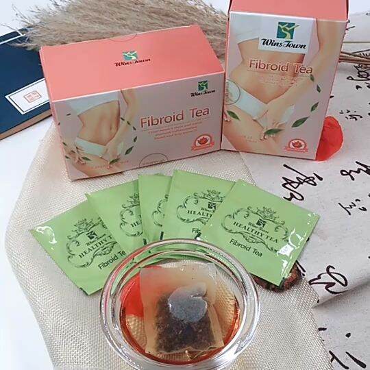 40 Packs Herbal Female Fibroid Tea Box Warm Uterus Tea Uterus Detox Tea Fibroid Tea For Female