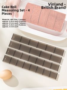 zber | Cake Roll Slicer Ruler Baking Tool