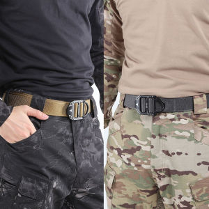 SMARTCONN Security Tactical Combat Belt Utility Gear Adjustable Heavy Duty Military Equipment for Outdoor