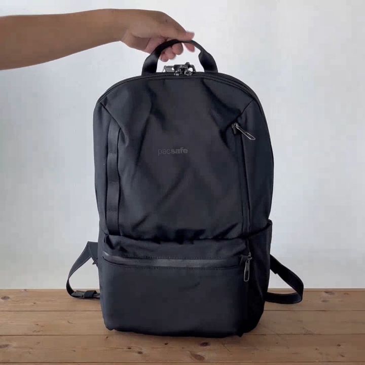 Pacsafe X 20L BACKPACK (METROSAFE X 20L) ANTI-THEFT กระเป๋าเป้ กระเป๋าสะพายหลัง กระเป๋ากันขโมย