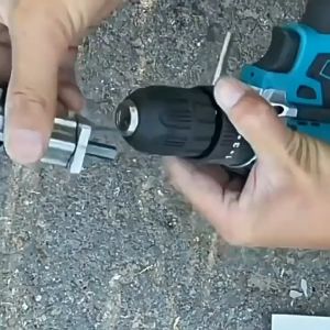 Cutter Adapter Electric Drill Metal Plate Cutting Tool Portable Double Head Sheet Saw Metal Sheet Cut Plate