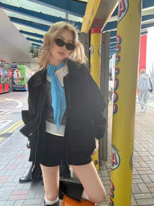 Khăn Choàng Lụa Hoa Hồng Màu Xanh Retro Y2K Cho Nữ Mùa Hè Mỏng Dây Thừng Mỏng Dài Phụ Kiện Khăn Choàng