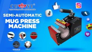 Easyprint CUYI Heavy Duty Mug Press Machine for 10oz and 11oz