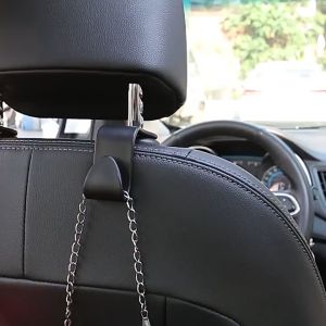 ตะขอเก็บของ ที่แขวนของในรถยนต์ ตะขอแขวนของในรถ ตะขอแขวนถุง ที่แขวนกระเป๋า FT99.