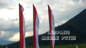 BENDERA MERAH PUTIH LESPANG KECIL 20PCS (1 KODI)