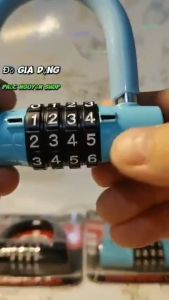 Ổ khoá số khoá cài mật mã 4 số chữ U chống trộm