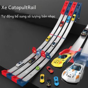 Xe Hợp Kim Đồ Chơi Trẻ Em Trò Chơi Giáo Dục Quà Tặng - Đồ Chơi Xe Đua Đường Đua Cạnh Tranh Dành Cho Trẻ Em 4-12 Tuổi Nhựa Đúc Tỷ Lệ 1:64