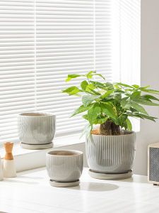 Elegant Ceramic Flower Pot Large Diameter