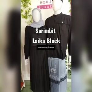 SARIMBIT NIBRAS LAIKA BLACK KELUARGA RAYA COUPLE NIBRAS KELUARGA MUSLIM TERBARU 2023