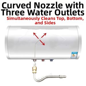 BONINGYU | High Pressure Cleaning Needle Anti-splash Large Elbow Multi-function Jet Nozzle