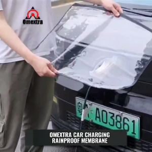 Magnetic EV Charger Cover Omextra Pelindung Charger Mobil Listrik EV