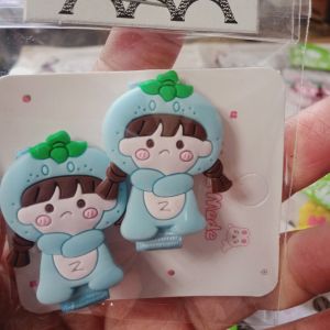 jepit pasang boneka lucu/viral/jepit anak/jepit rambut/karakter/satu pasang jepit lucu/jepit korea/unik/kado/hadiah/gift