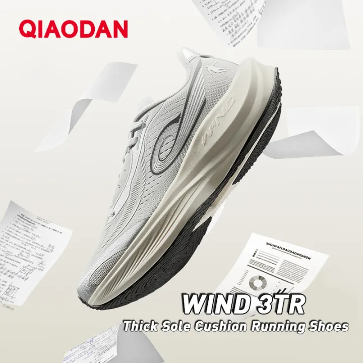 Qiaodan WIND 3TR Giày chạy bộ nữ tập luyện nhẹ, giảm xóc, bật nảy ...