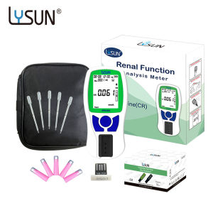Lysun Creatinine Meter เครื่องวิเคราะห์การทำงานของไตมีมิเตอร์วัดการตรวจเลือด Poct พร้อมแถบทดสอบ10ชิ้น