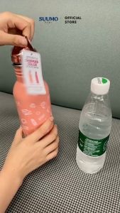 Suumo Botol Air Olahraga Tumbler Berubah Warna Saat Dingin 750ml Motif Dino