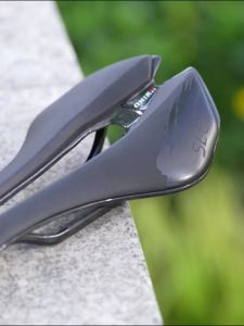 ONIRII | 2025 NEW ONIRII SLC Ultralight Carbon Rail Bike Saddle Durable Leather Cushion Cycling Seat for Road Mountain MTB Bicycle