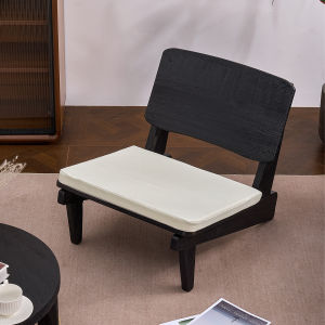 Rustic Real Wood Back Sofa Lounger Chair Modern Minimalist Style Balcony Kangaroo Single Person Retro Bag Chair Home Furniture